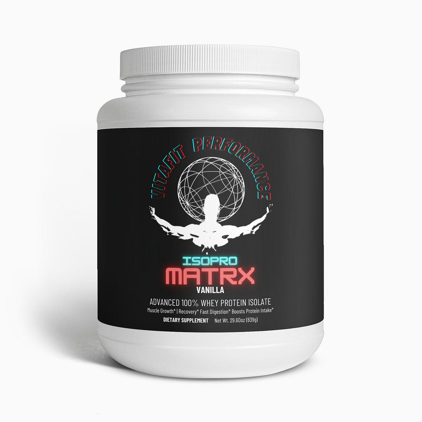 VitaFit Performance IsoPro MATRX | Whey Protein Isolate (Vanilla)