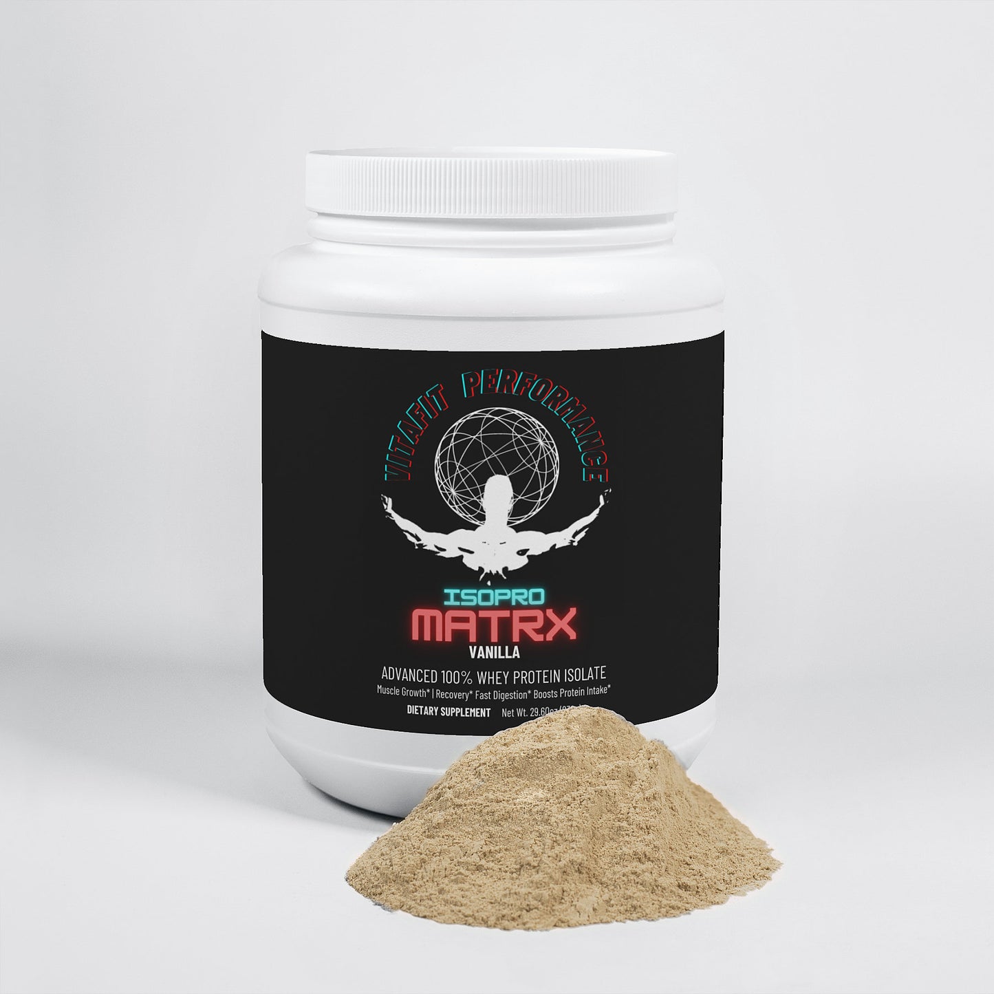 VitaFit Performance IsoPro MATRX | Whey Protein Isolate (Vanilla)