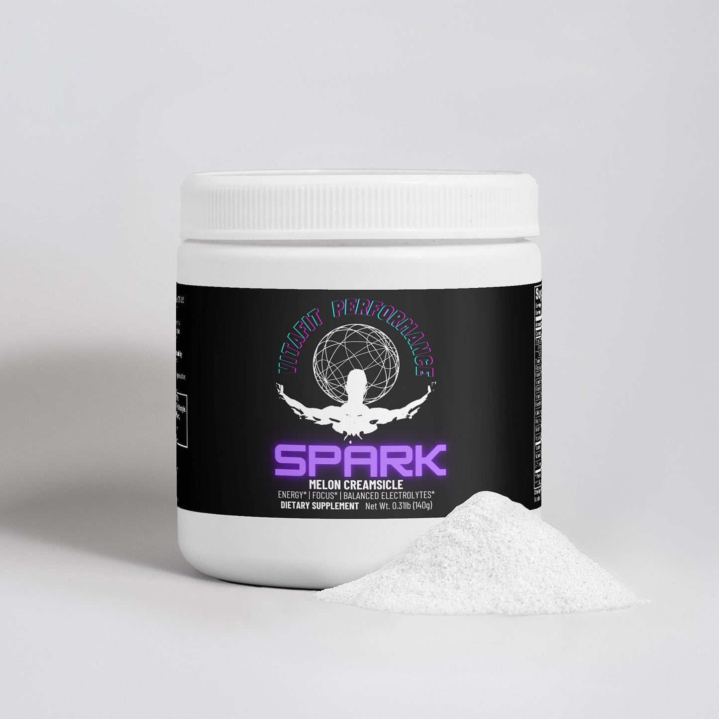 VitaFit Performance SPARK | Energy Powder (Melon Creamsicle)