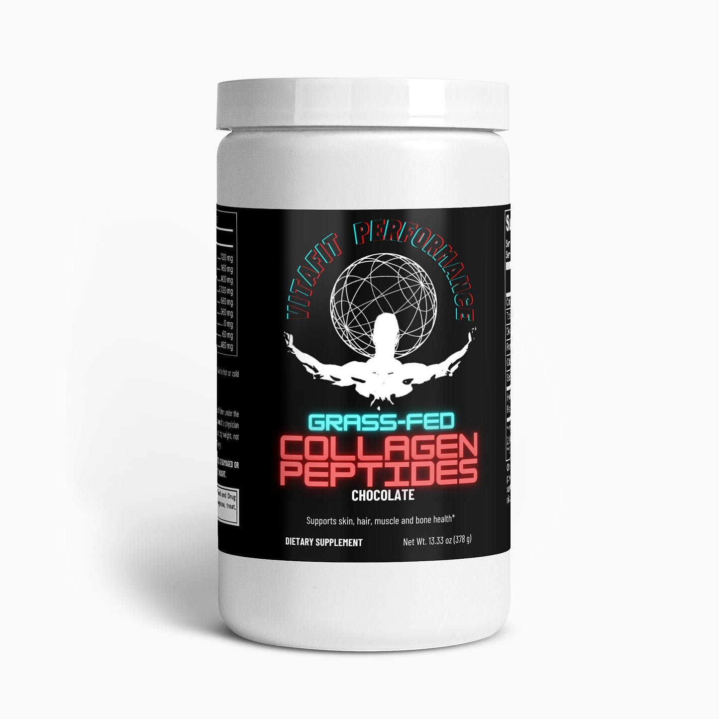 VitaFit Performance Grass-Fed COLLAGEN Peptides Powder (Chocolate)